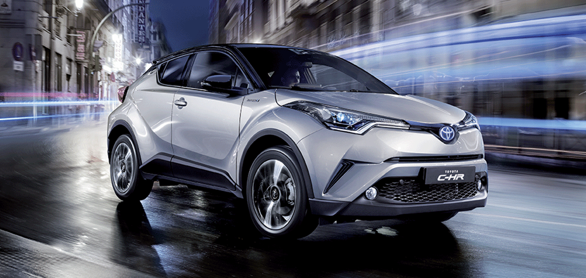 Toyota C-HR: una crossover dalle linee audaci